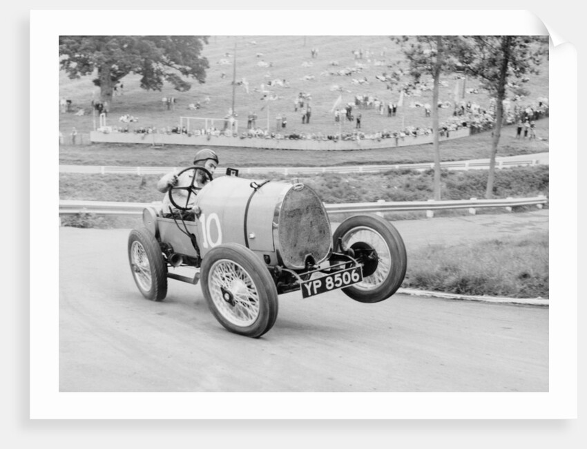 Bugatti T13 Brescia in action, Prescott Hill Climb, Gloucestershire by Unknown