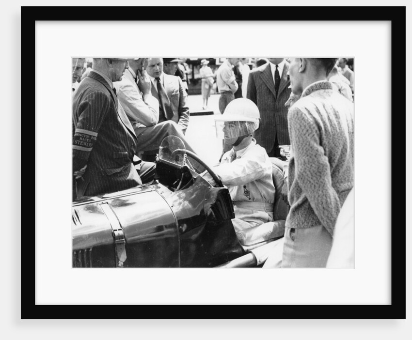 Raymond Mays at the British Empire Trophy Race, Donington Park, Derbyshire, 1939 by Unknown