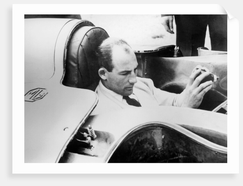Stirling Moss in the MG EX181, 1957 by Unknown