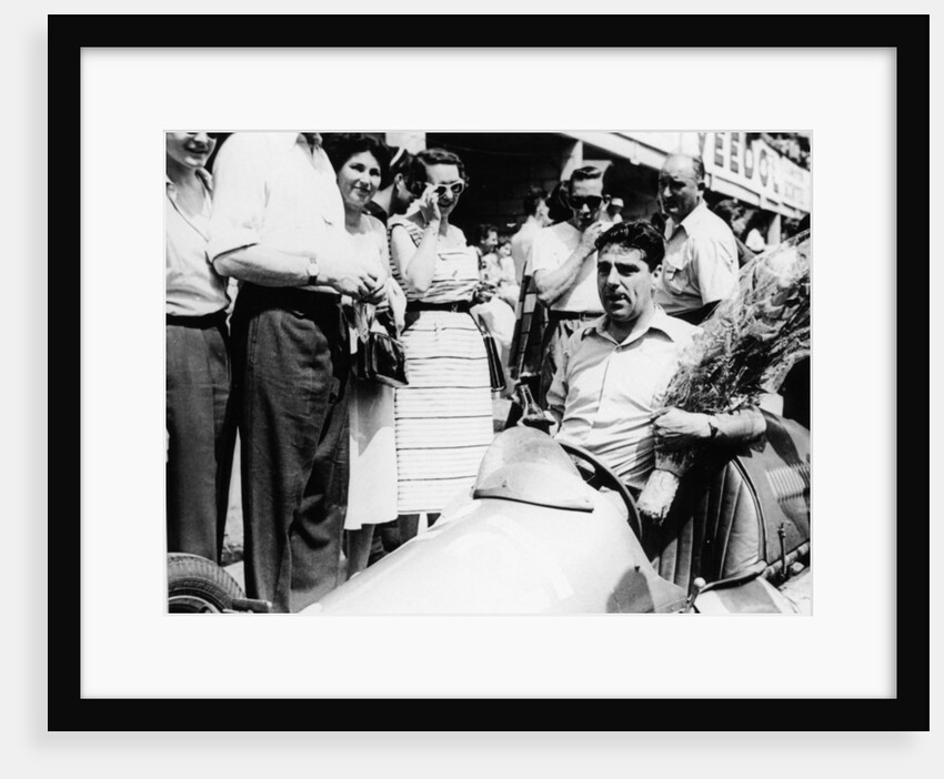 John Cooper, winner of Formula 3 race at Rouen, 1952 by Unknown
