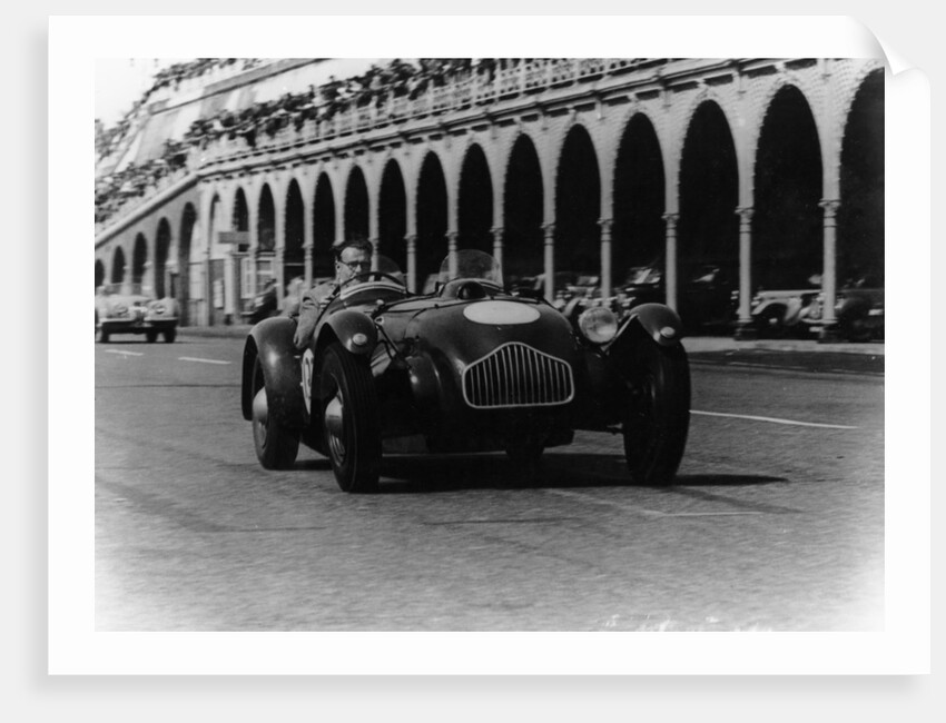 Sydney Allard driving a J2 Allard, September 1950 by Unknown