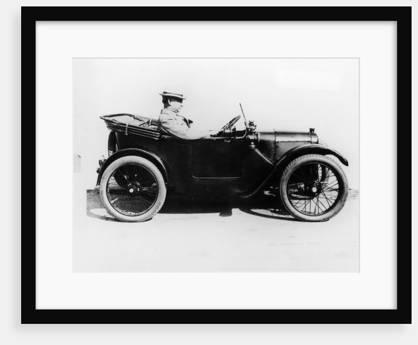 Sir Herbert Austin in an Austin Seven, 1922 by Unknown