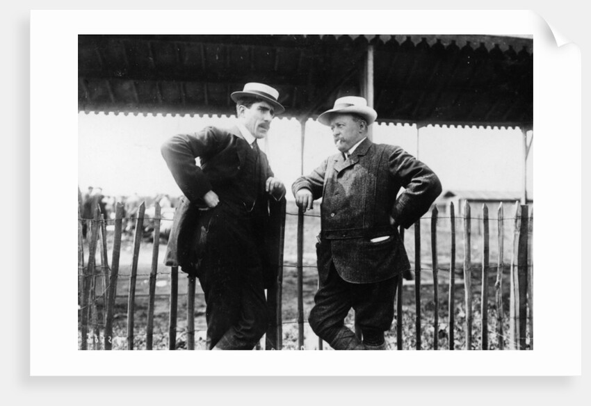 Louis Renault and Henri Brasier, 1908 by Unknown