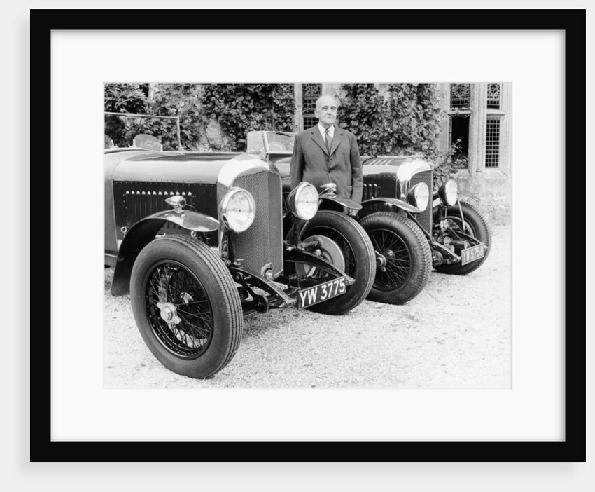 WO Bentley with a Bentley car by Unknown