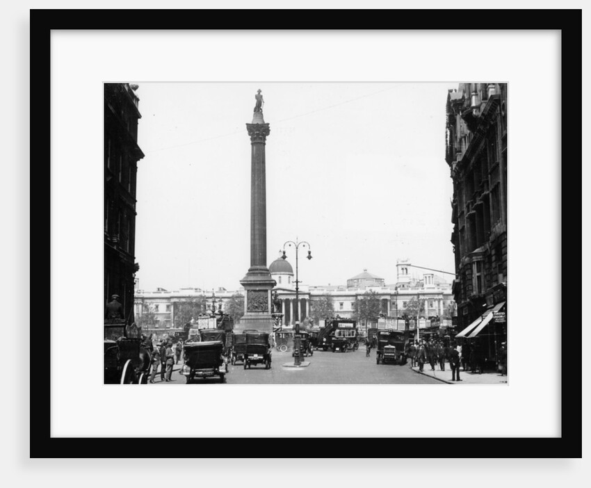 Nelson's Column, Trafalgar Square, London, 1920 by Unknown
