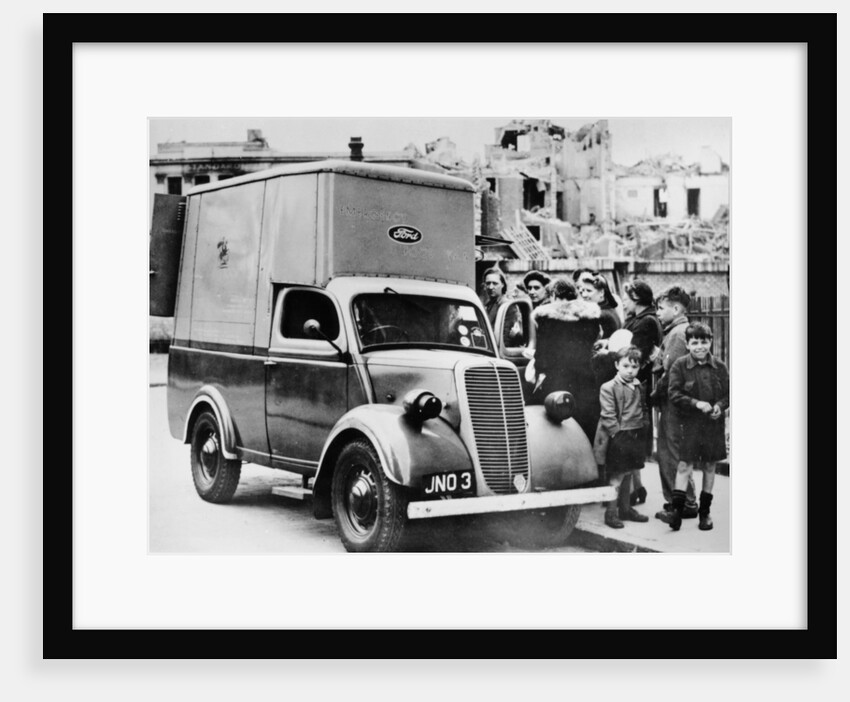 A Ford emergency food van by Anonymous