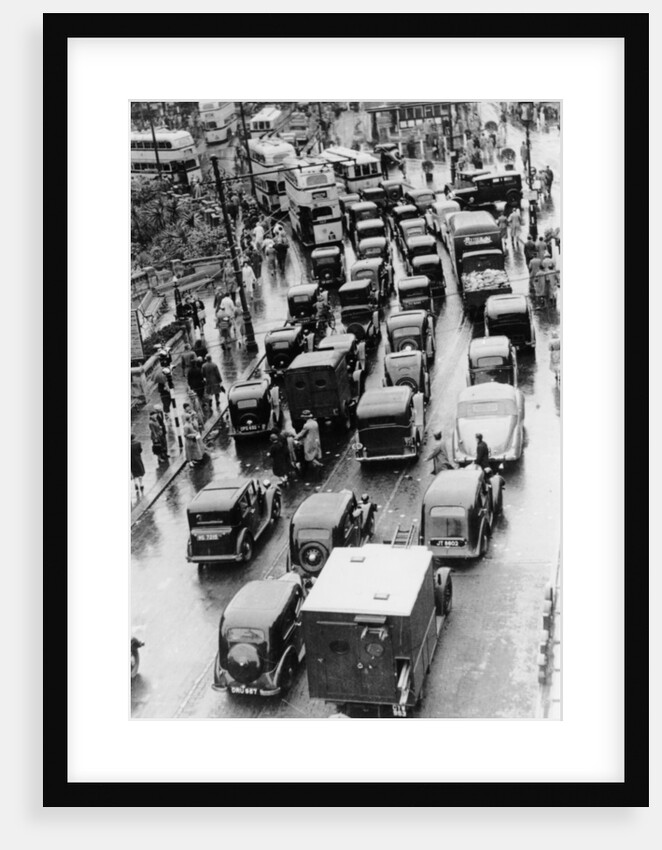 May Bank Holiday traffic, Bournemouth, 1939 by Unknown