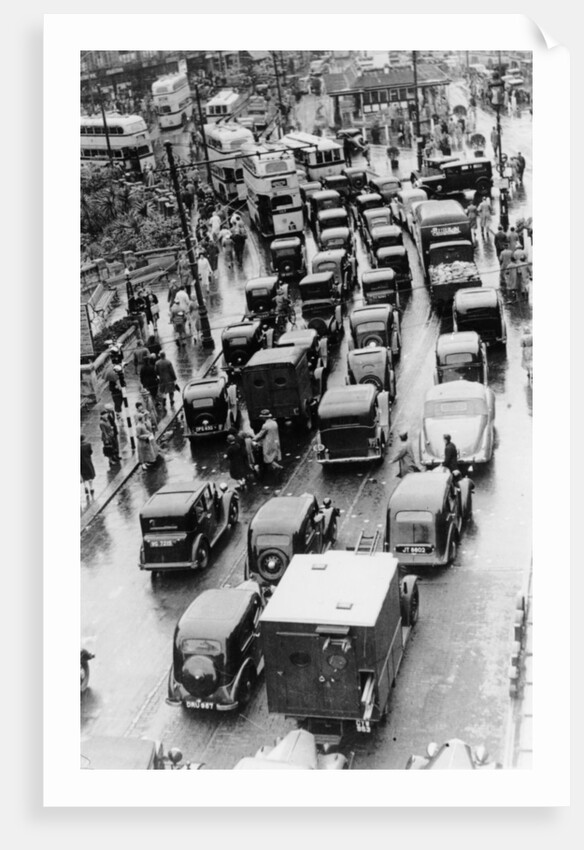 May Bank Holiday traffic, Bournemouth, 1939 by Unknown