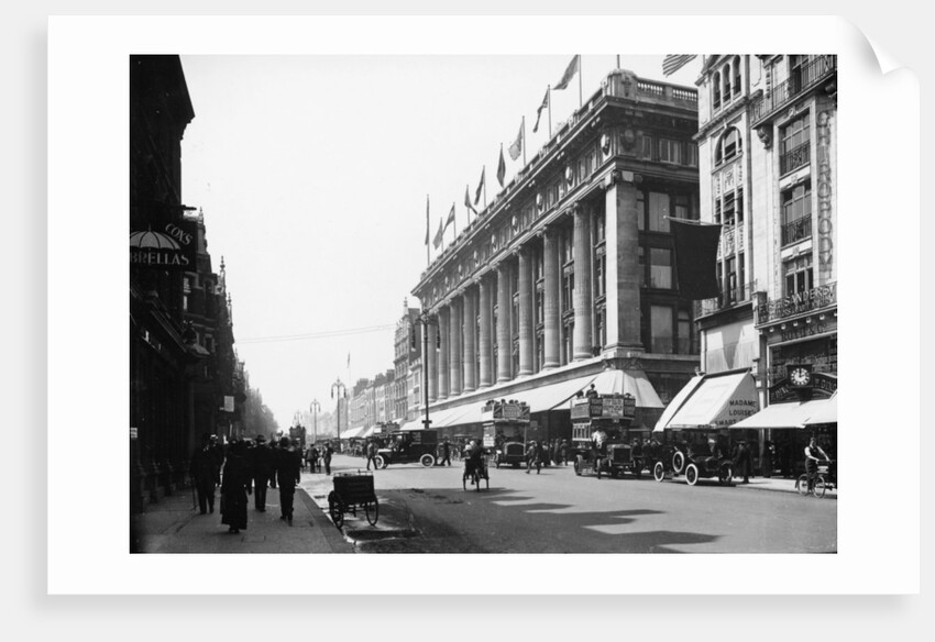 Selfridge's, Oxford Street, London, c1913 by Unknown