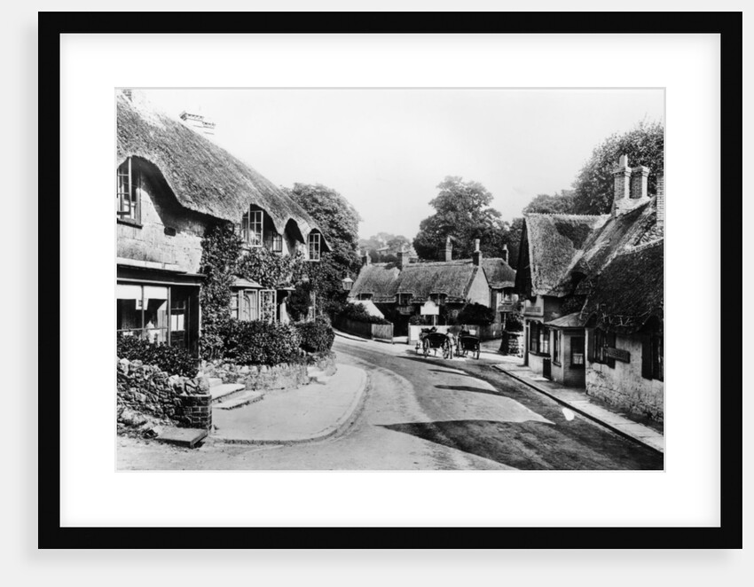 A street through Shanklin, Isle of Wight, 1890 by Unknown