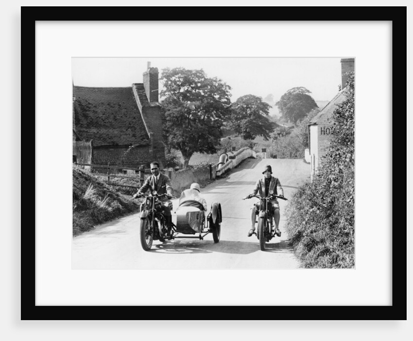 AJS motorbikes, c1939 by Unknown