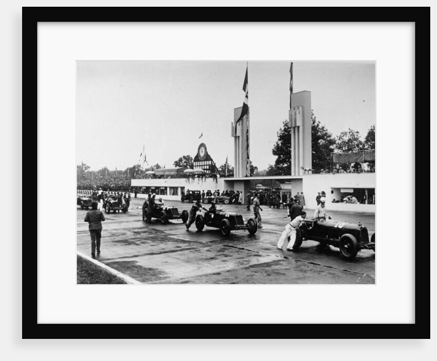 Parade at the Italian Grand Prix, Monza, 1933 by Unknown