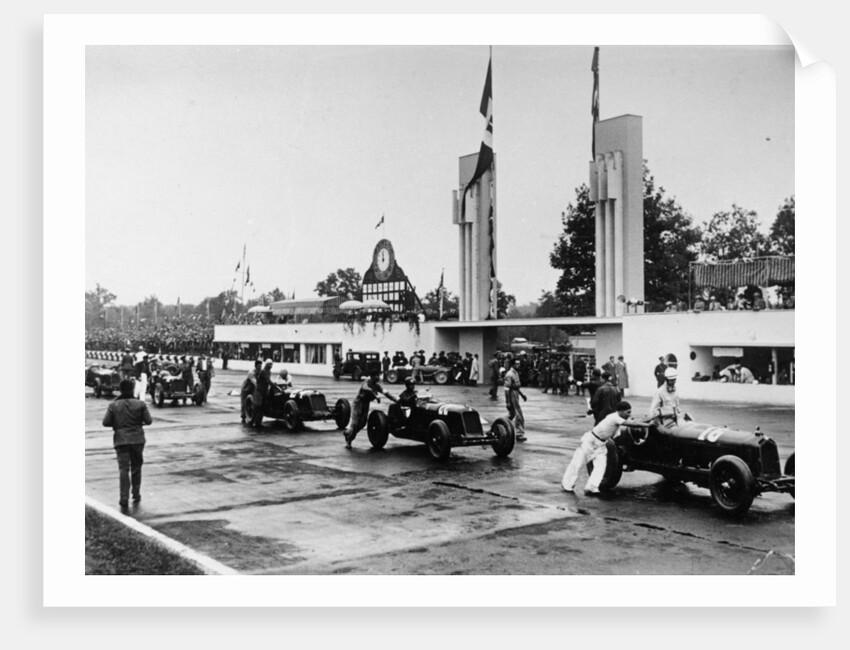 Parade at the Italian Grand Prix, Monza, 1933 by Unknown
