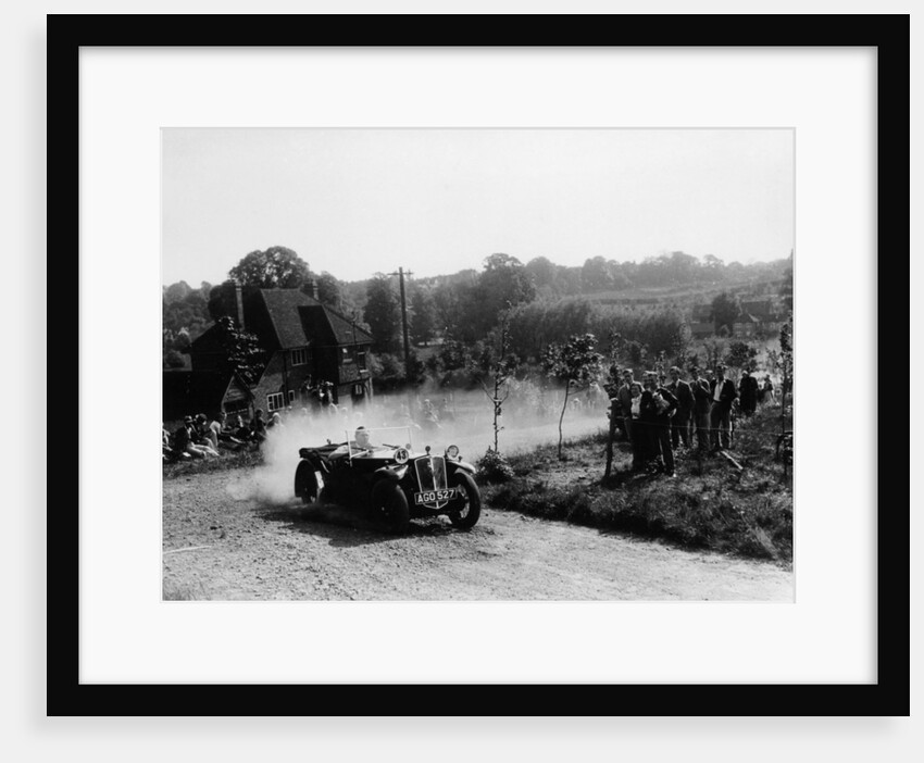 1933 Andre V6 competing in a hill climb by Anonymous