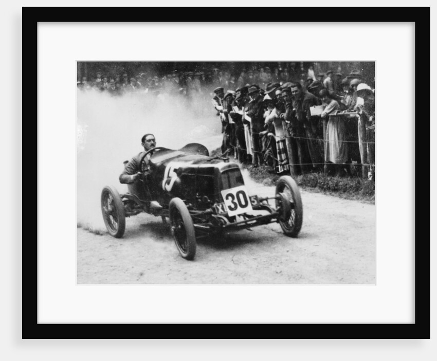 Zborowski driving a 1922 Aston Martin 1.5 litre 'Strasbourg' at Shelsey Walsh by Anonymous
