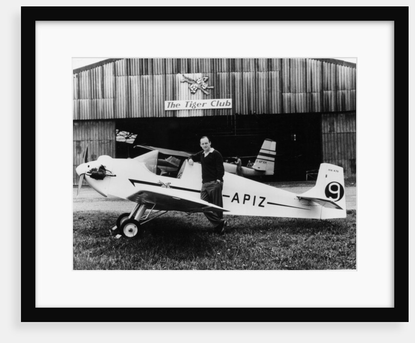 Donald Campbell at The Tiger Club, Redhill, Surrey, 1965 by Unknown