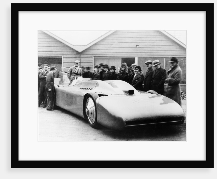 Malcolm Campbell in Bluebird, 1935 by Unknown