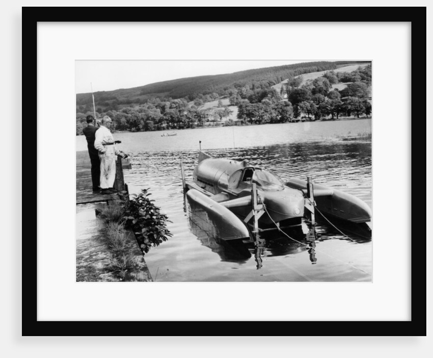 Bluebird K7 at Coniston Water, Cumbria, 1958 by Unknown