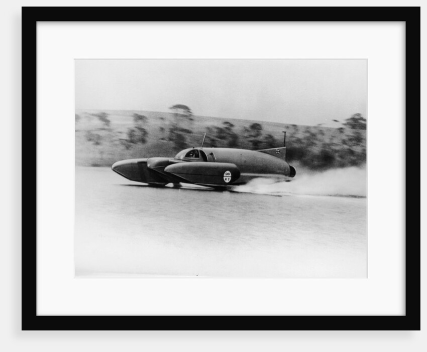 Bluebird K7 on Coniston Water, Cumbria, 1958 by Unknown