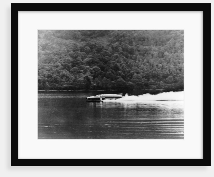 Bluebird on Coniston Water, Cumbria, November 1958 by Unknown