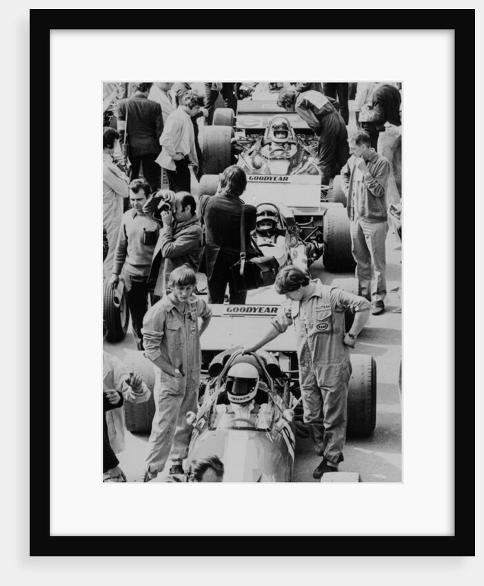 Starting Grid, British Grand Prix, Silverstone, Northamptonshire, 1971 by Unknown