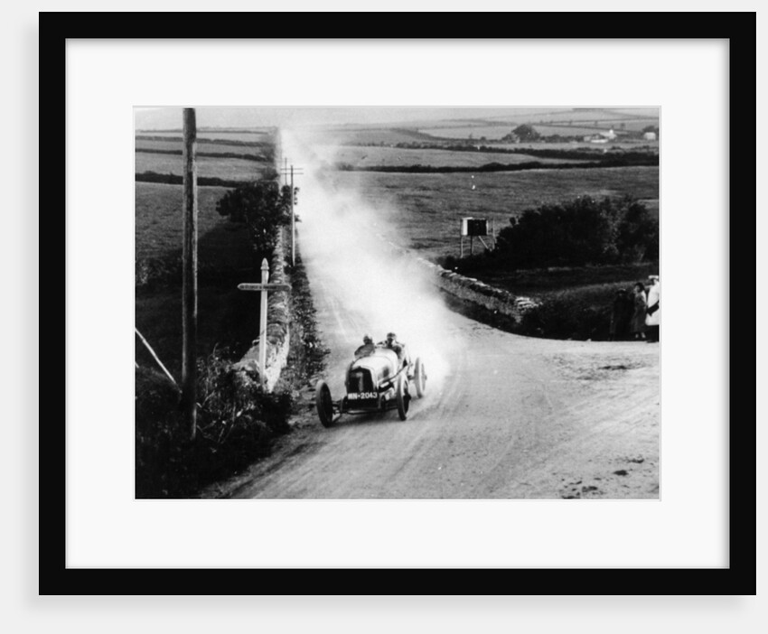 Talbot Darracq in action, Isle of Man TT race, 1922 by Unknown