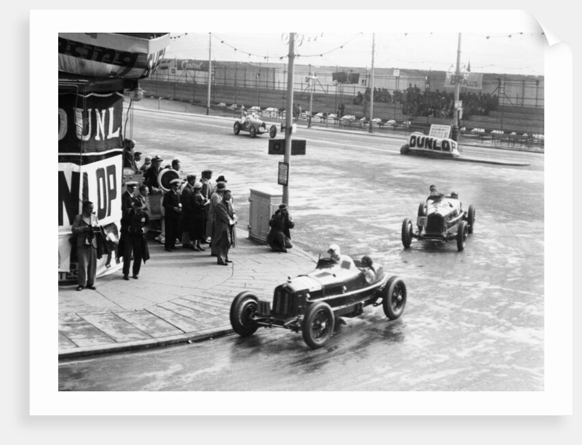 Brian Lewis in an Alfa Romeo Monza in the Mannin Moar race, Douglas, Isle of Man, 1933 by Unknown