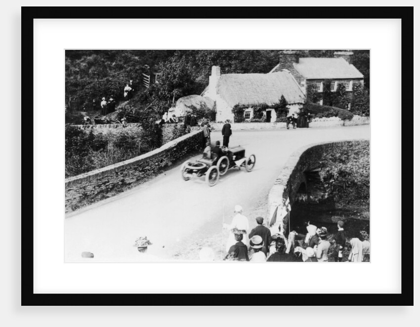 T Thornycroft in a TT race by Anonymous