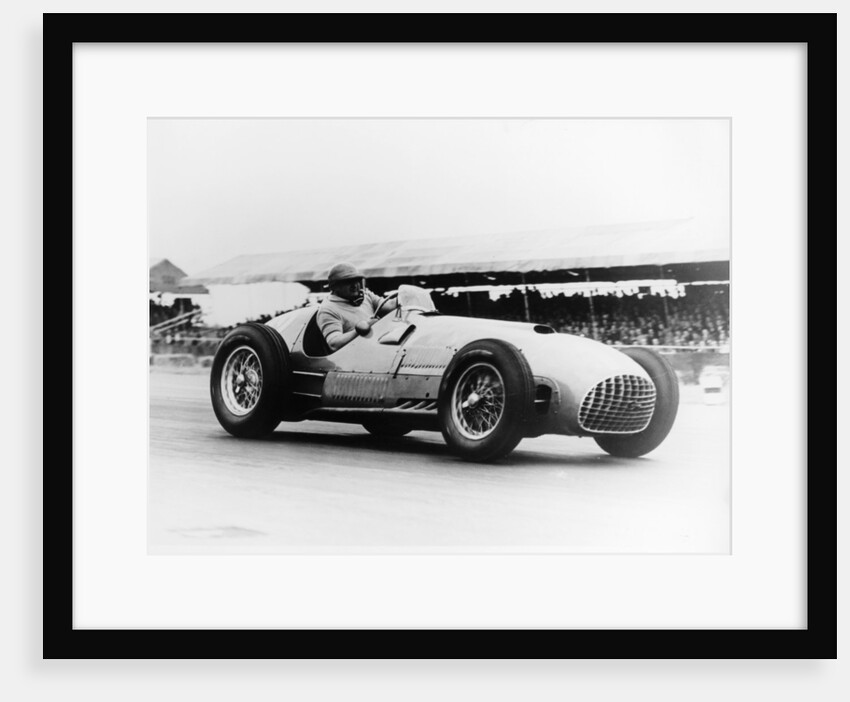 Froilan Gonzalez driving a Ferrari, early 1950s by Unknown