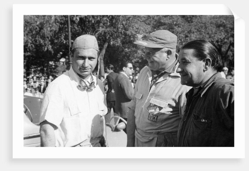 Juan Manuel Fangio, (1950s?) by Unknown