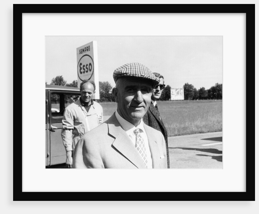 Giuseppe Farina at Monza, Italy, 1962 by Unknown