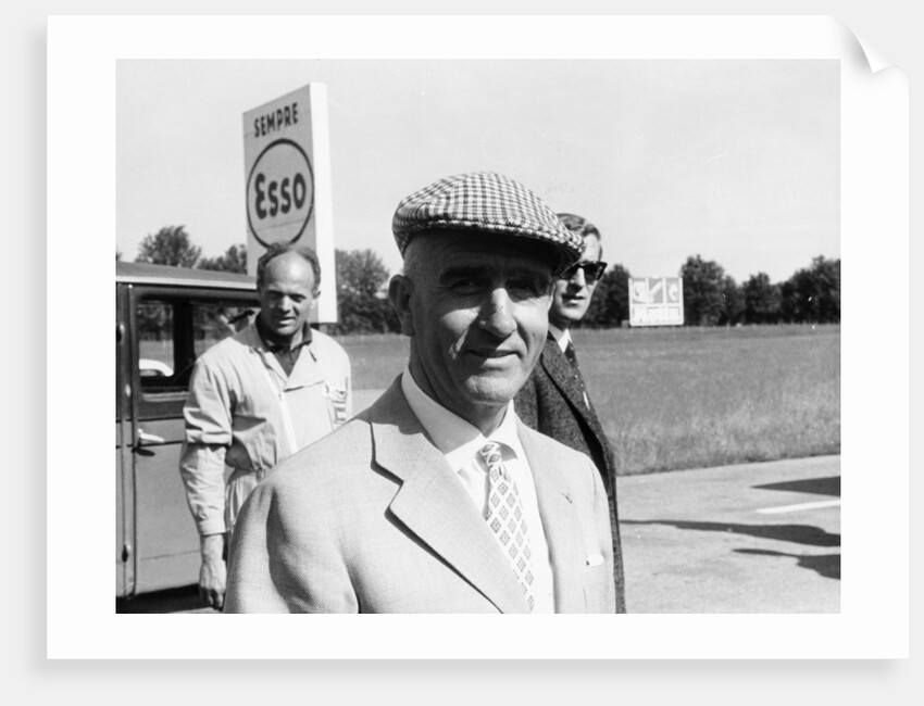 Giuseppe Farina at Monza, Italy, 1962 by Unknown