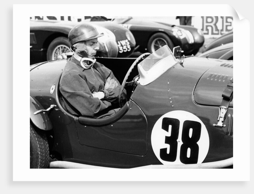 Tony Brooks at a BARC Members meeting at Goodwood by Anonymous