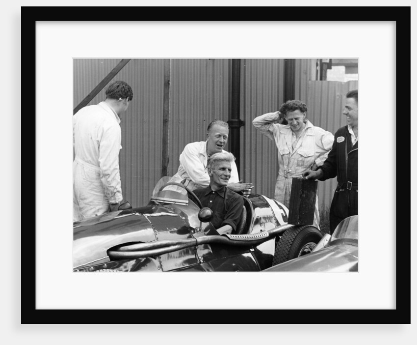 Charles Boulton with members of the Connaught team, Crystal Palace, London, 1954 by Unknown