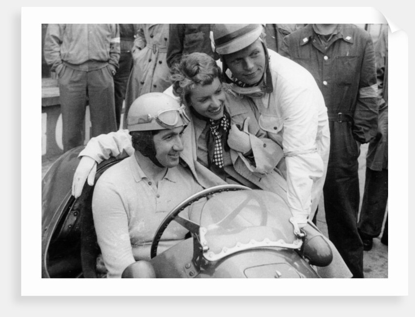 Alberto Ascari in a Ferrari, 1953 by Unknown
