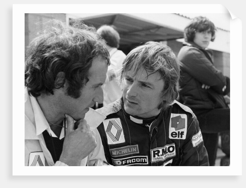 Rene Arnoux, 1981 by Unknown