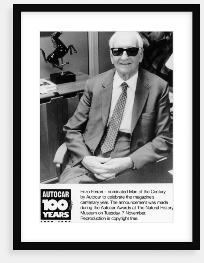 Enzo Ferrari, 1995 by Unknown