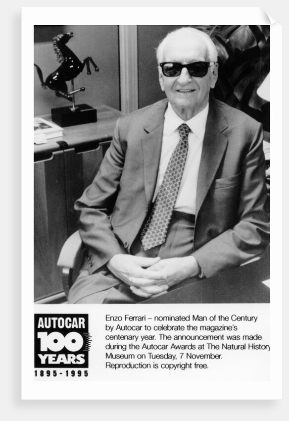 Enzo Ferrari, 1995 by Unknown