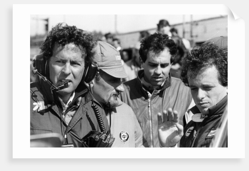 Cesare Fiorio and Mauro Baldi, 1984 by Unknown