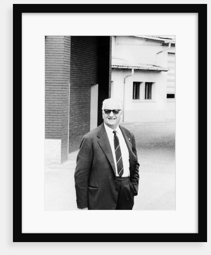 Enzo Ferrari, (1960s?) by Unknown