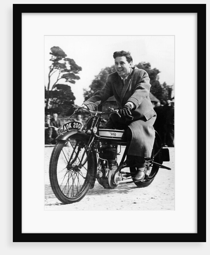 Geoff Duke, (c1950s?) by Unknown