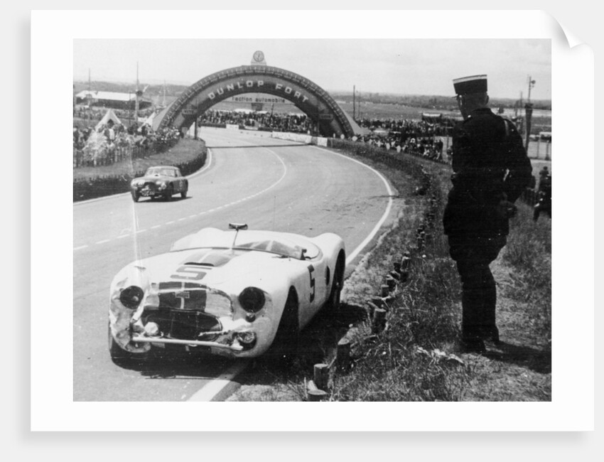 Crashed Cunningham C2-R, Le Mans, France, 1951 by Unknown