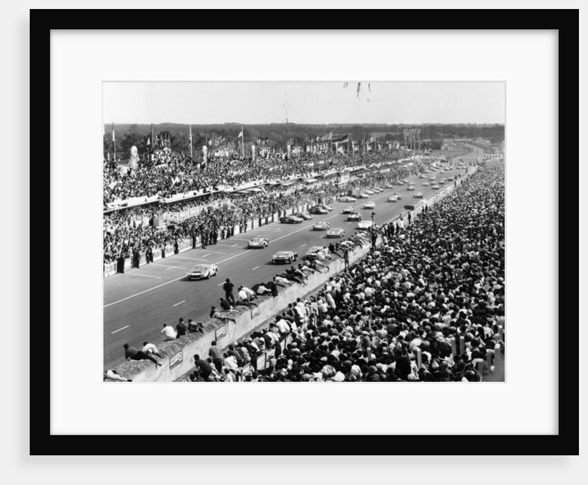 Start of the Le Mans 24 Hour race, France, 1965 by Unknown
