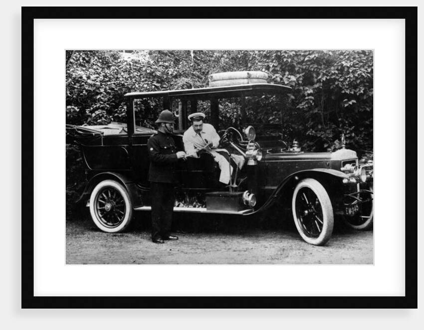 1909 Daimler by EW Woodbine