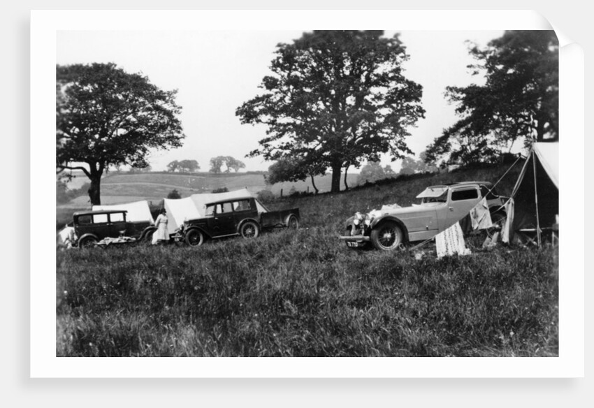 Camping scene, c1933 by Unknown