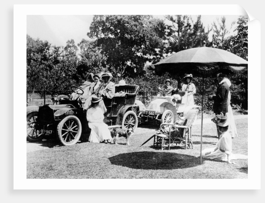 A driving party, (early 1900s?) by Unknown