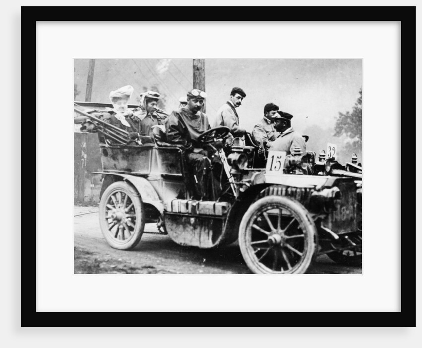 A participant in the Coupe de Pyrenees, 1905 by Unknown