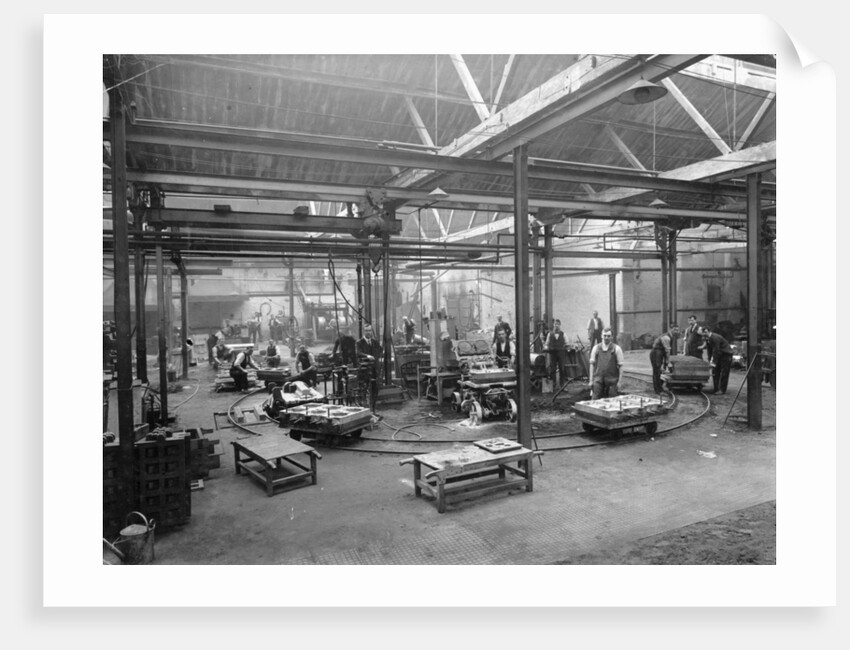 Aluminium belt, Wolseley foundry, 1920s by Unknown