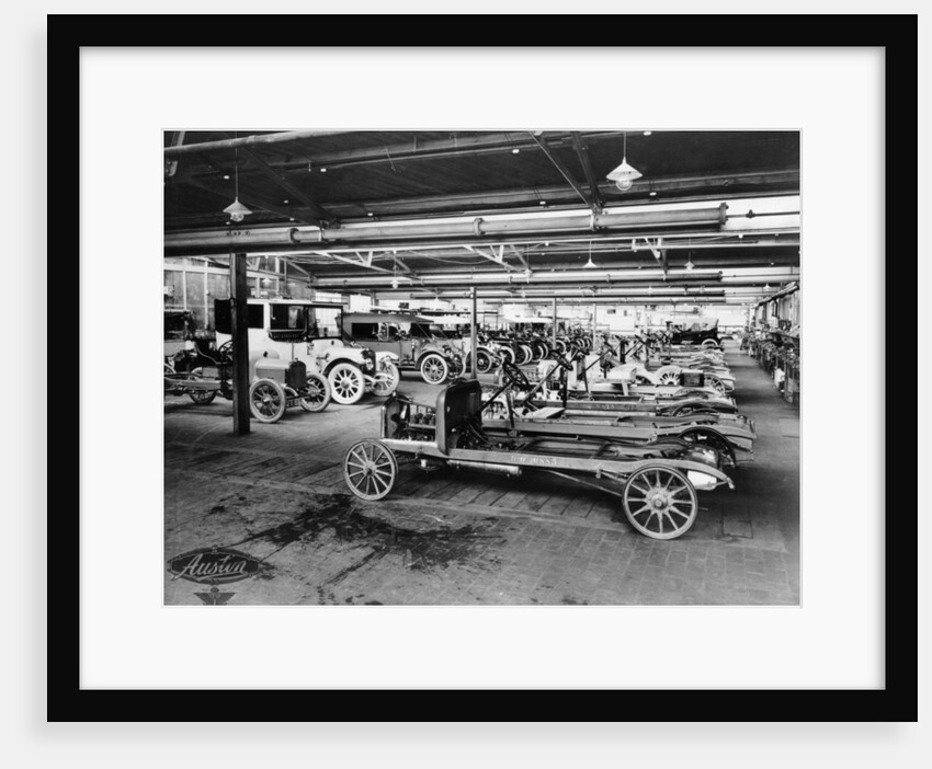 Austin assembly shop, 1914 by Unknown
