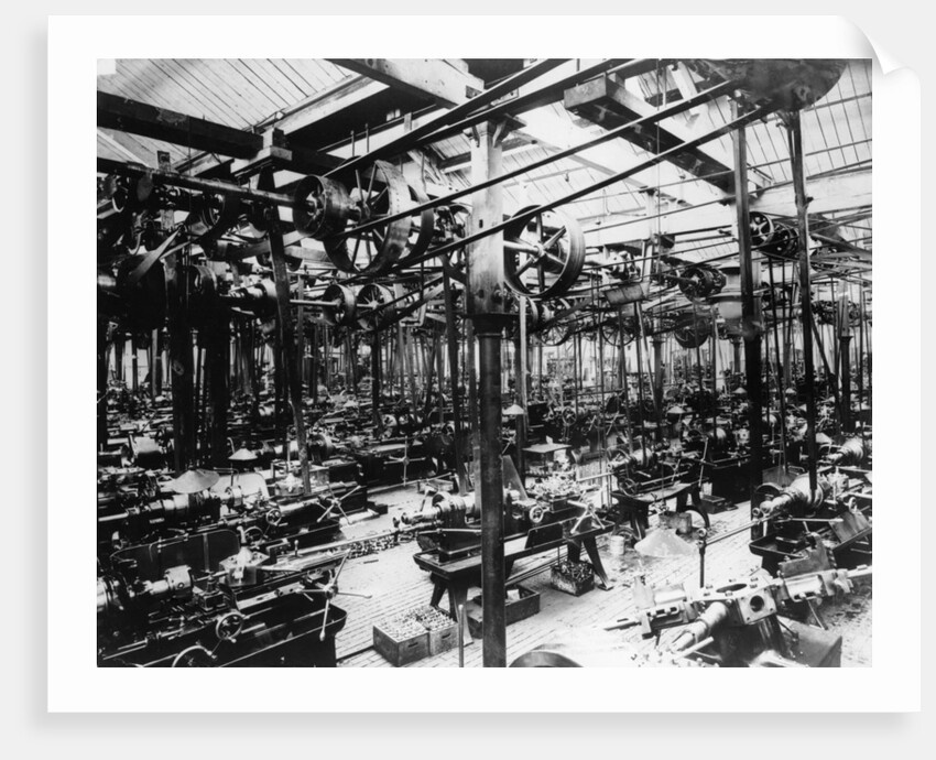 The Austin car factory at Longbridge, Birmingham, 1913 by Unknown